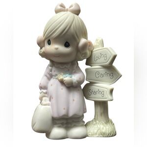 Precious Moments ENESCO “Loving, Caring and Sharing Along the Way” Figurine
